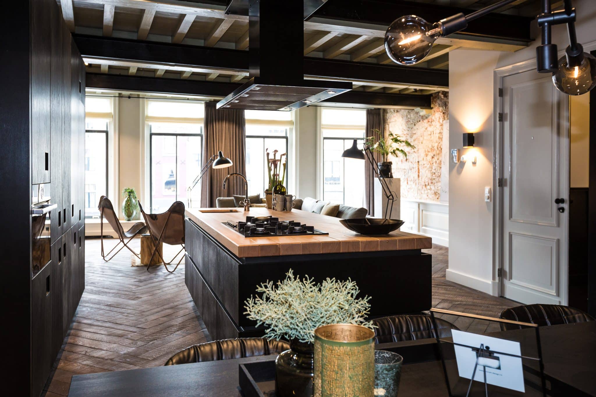 Illustration of Apartments In Utrecht With Modern Interior Design